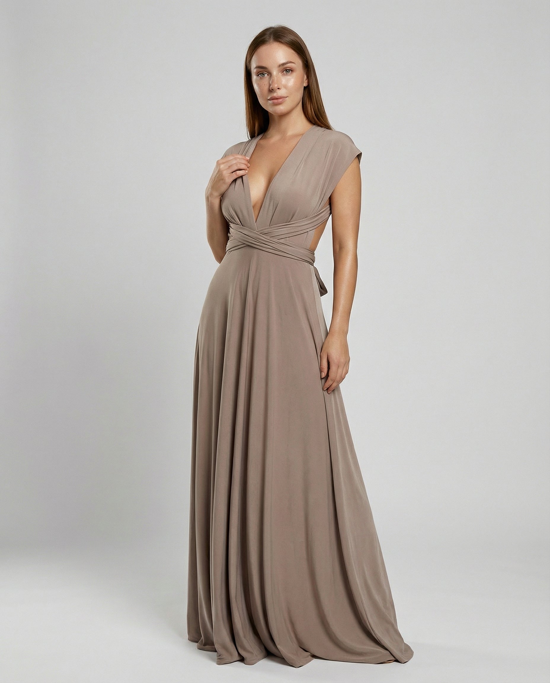 Women's Multiway Wrap Maxi Dress