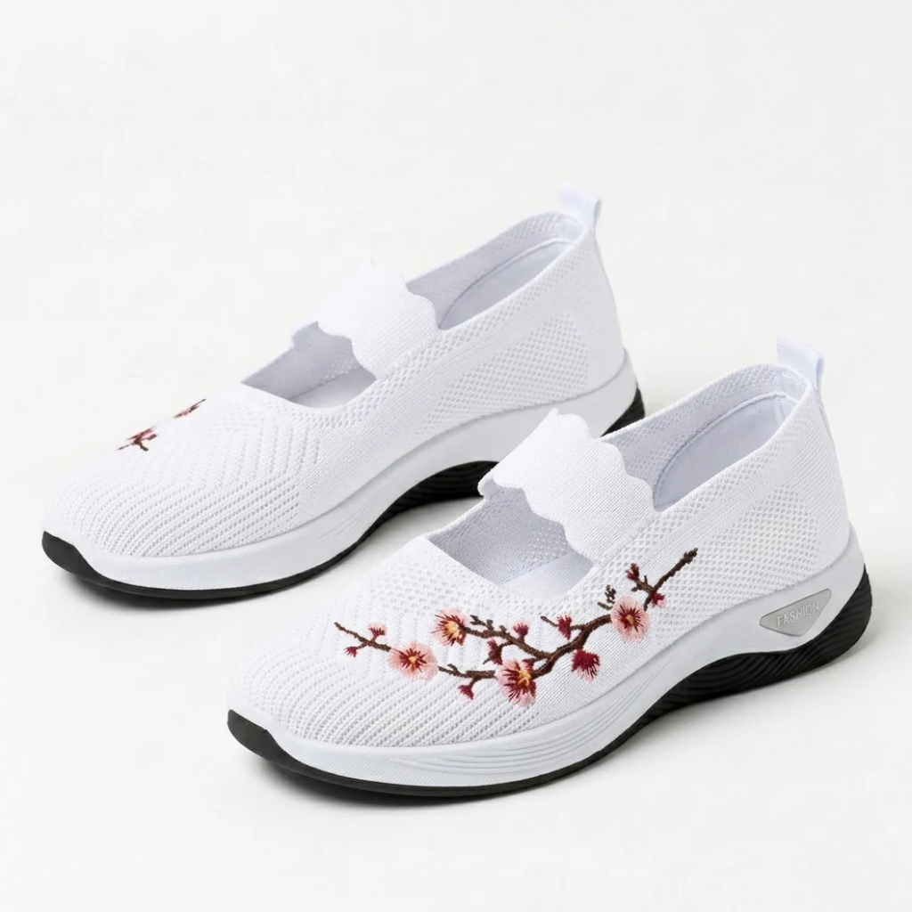 Women's Non-Slip Sneakers - Breathable Knit