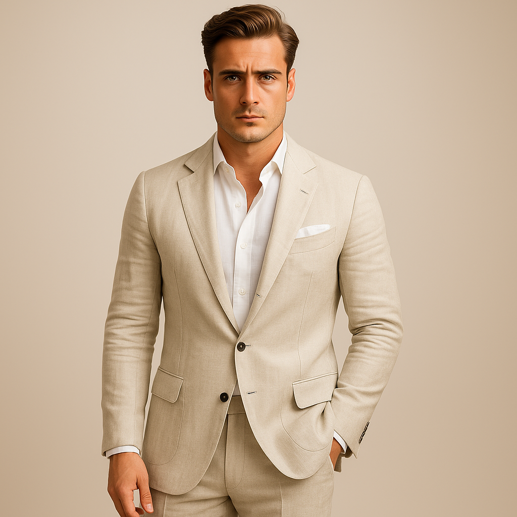 Men's Casual Blazer Smart Jacket Tailored Fit
