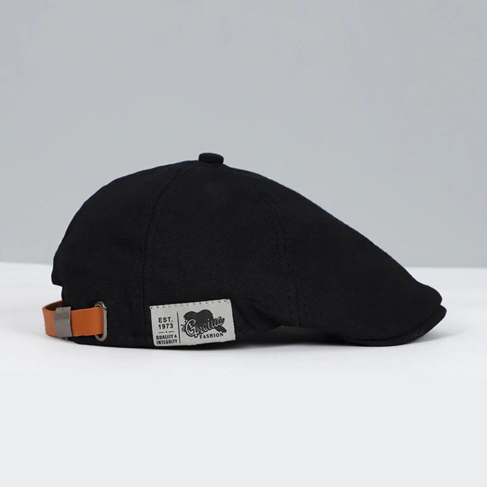 Men's Flat Cap - Adjustable Back Strap