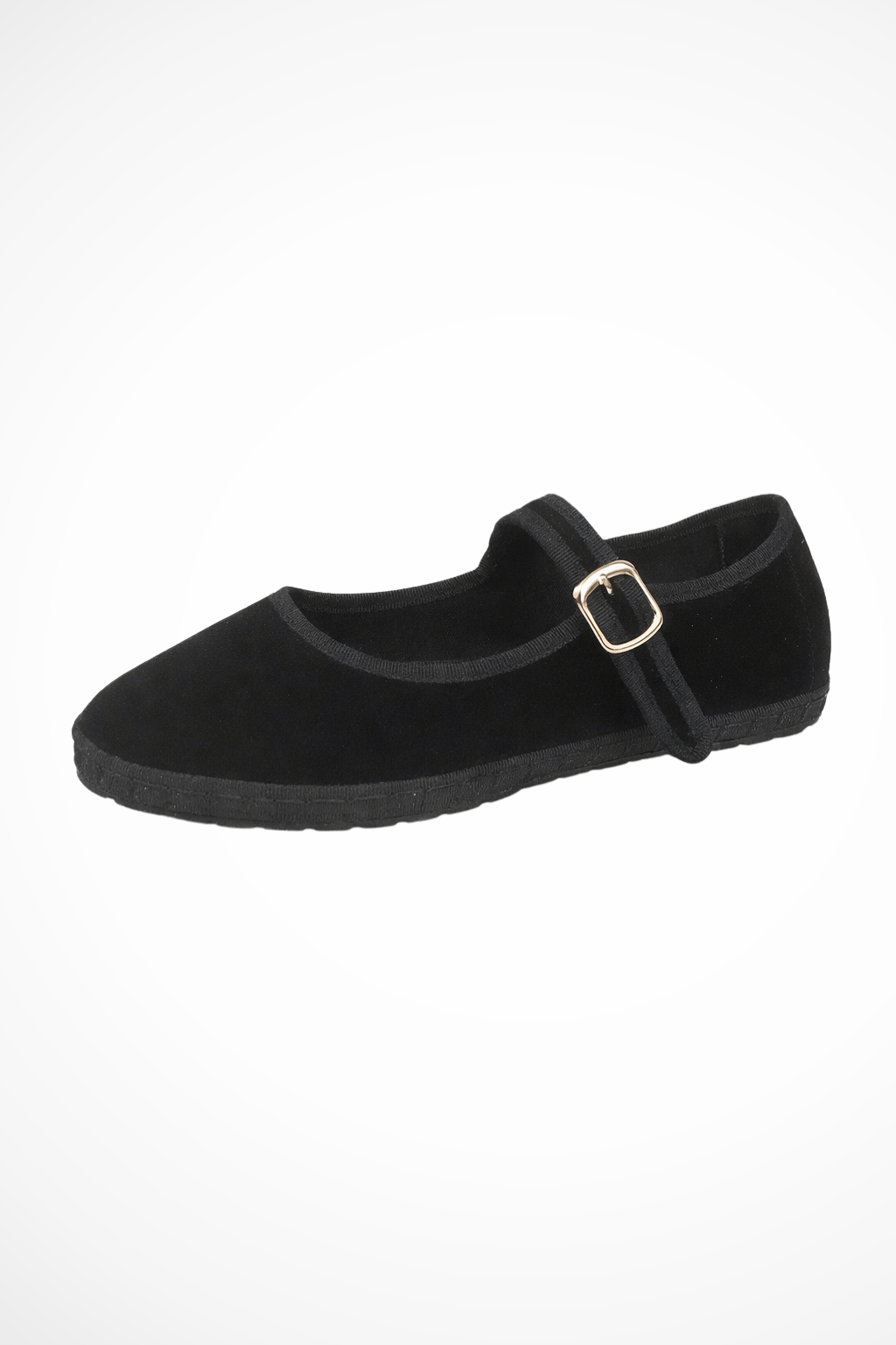 Women's Mary Jane Ballet Flats Buckle Strap Round Toe