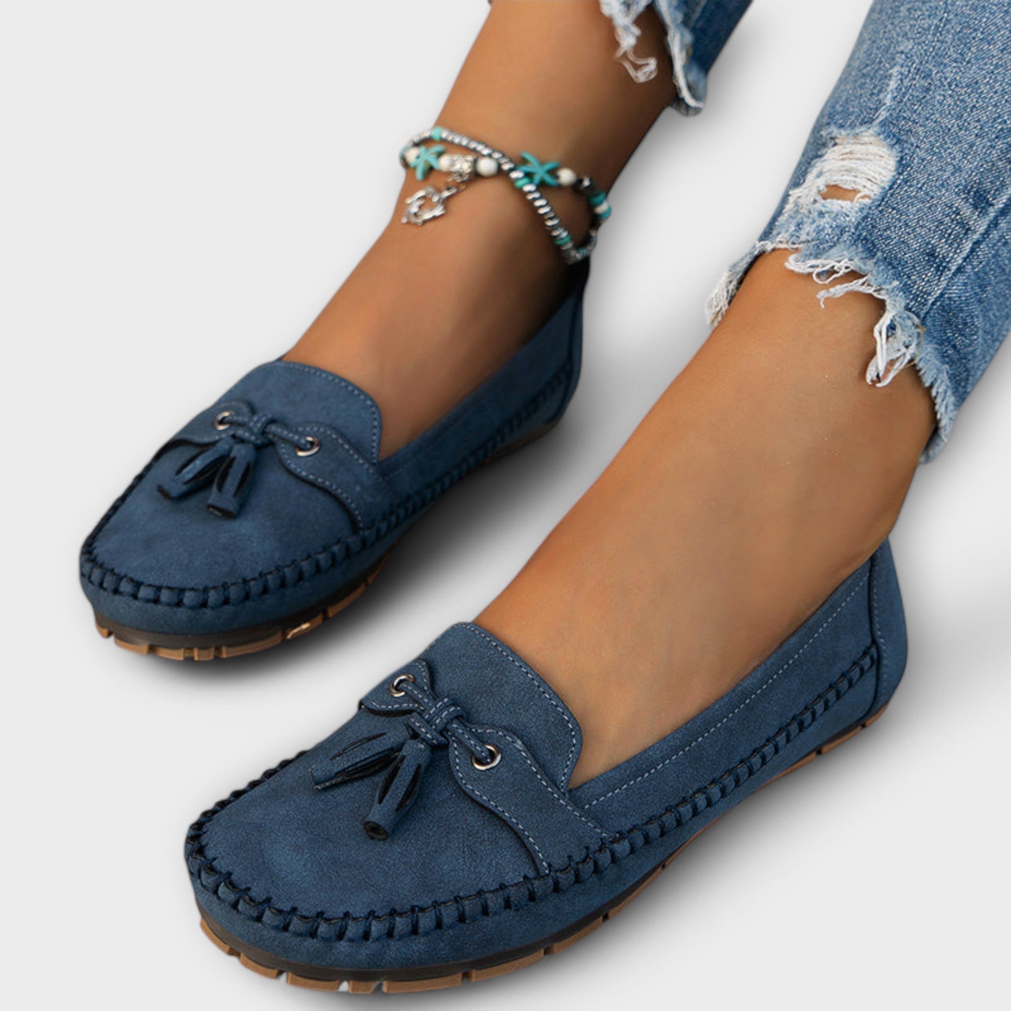 Women's Orthopedic Loafers Comfortable Slip-On Walking Shoes